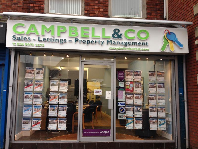 Offices of Campbell & Co, 225 Woodstock Road, East Belfast